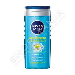 NIVEA - XHEL DUSHI PER MESHKUJ "POWER REFRESH"  - 250ML