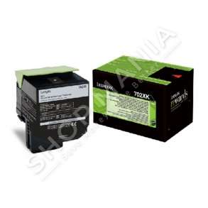 LEXMARK - ORIGJINALE TONER NGJYRË E ZEZË 70C2XK0 702XK RRETH 8000 FAQE I RIPËRDORSHËM
