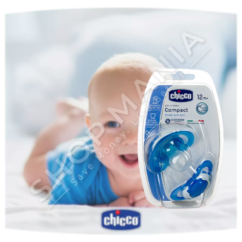 CHICCO - BIBERON FALLCO SILIKONI "PHYSIO SOFT" - 1 COPE, 0-6 MUAJSH