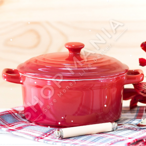 TOGNANA - TENXHERE ME KAPAK 13CM "CASSEROLE MININOVA LORY RED 13CM" - 8000257381886