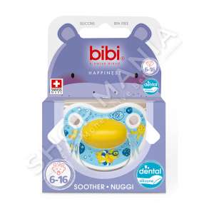BIBI - BIBERON FALLCO SILIKONI "DENTAL - BIRDY" 6-16 MUAJSH