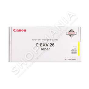 CANON - TONER NGJYRË E VERDHË C-EXV26Y 1657B006 KAPACITET 6000 FAQE