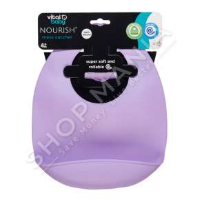 VITAL BABY - GUSHORE SILIKONI LEJLA +4MUAJSH "NOURISH MESS CATCHER FIZZ" - DN-030