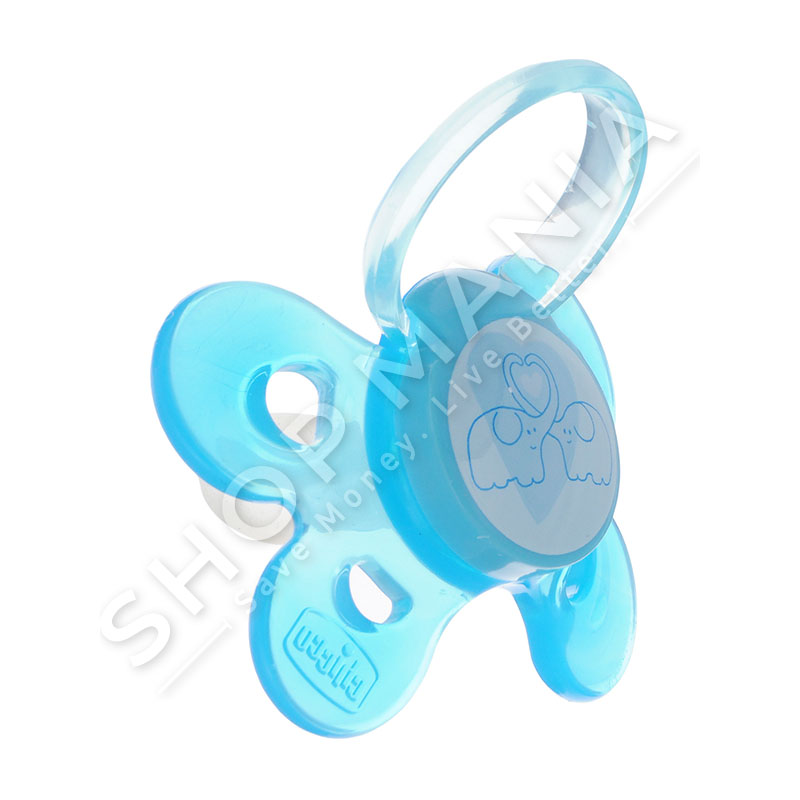 CHICCO - BIBERON FALLCO SILIKONI  ME KUTI MBAJTESE "PHYSIO COMFORT" - 1 COPE, 6-12 MUAJSH