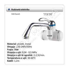 TONS - RUBINET ME NGROHJE - H8675