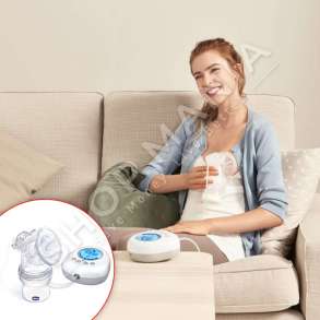 CHICCO - POMPE GJIRI ELEKTRIKE ME 10 NIVELE STIMULIMI "NATURALLY ME"