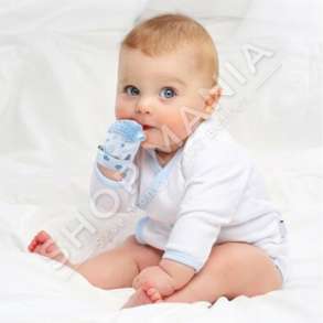 BABY JEM - MASAZHUES PER GINGIVAT NE FORME DOREZE "TEETHER GLOVES" (3-12 MUAJSH)