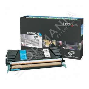 LEXMARK -  ORIGJINALE TONER NGJYRË E KALTËR C5240CH RRETH 5000 FAQE
