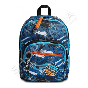 SEVEN - CANTE SHKOLLE "SJ GANG SJ EVER SKATE DOUBLE COMPARTMENT BACKPACK"