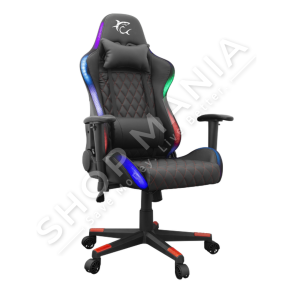 WHITE SHARK - KARRIGE GAMING E ZEZE ME DRITA RGB - CHAIR THUNDERBOLT BLACK RGB