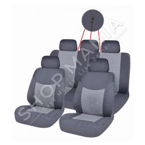 SET VESHJE SEDILJE GRI "MICROFIBER" BN-1532