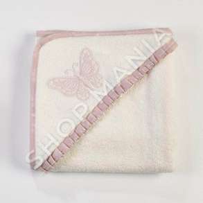 PESHQIR PER BEBE 70% BAMBOO, 30% PAMBUK "DES.116" - 75X75CM