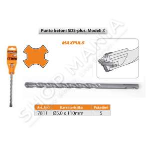 MAXPULS - PUNTO BETONI SDS-PLUS MODELI X 14X450MM - MP7844