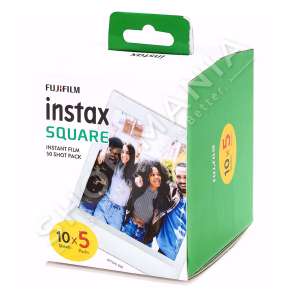 FUJIFILM - FILM ME NGJYRA 50COPE "COLORFILM INSTAX SQUARE FILM 5X10=50 SHOTS" - 8720094750583