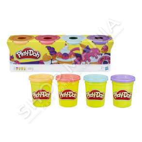 HASBRO - SET ME 4 PLASTELINA +2VJEC "PLAY-DOH SWEET COLOR 4 PACK" - 5010993558988