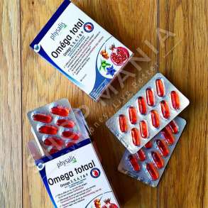 PHYSALIS - SUPLEMENT QE NDIHMON NE MIRE-FUNKSIONIMIN E ZEMRES/TRURIT DHE MBROJTJEN E QELIZAVE TRUPORE NGA RADIKALET E LIRA "OMEGA TOTAL" - 30 KAPSULA