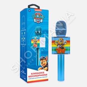 OTL - MIKROFON KARAOKE WIRELESS +3VJEC "PAW PATROL KARAOKE MICROPHONE" - 5055371624756