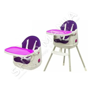 CURVER - KARRIGE USHQIMI 6-48 MUAJSH "MULTI DINE KETER KIDS WHITE & PURPLE" - 7290106934382