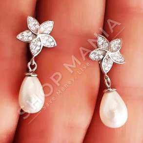 VATHE ARGJENDI ME GUR TE VEGJEL ZIRKONI