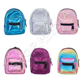 MOOSE - SET ME 6 MINI CANTA SHPINE ME 4 SURPRIZA +6VJEC "SET REAL LITTLES MICRO BACKPACK & 4 STATIONERY SURPRISE" - 630996252789,630996252796