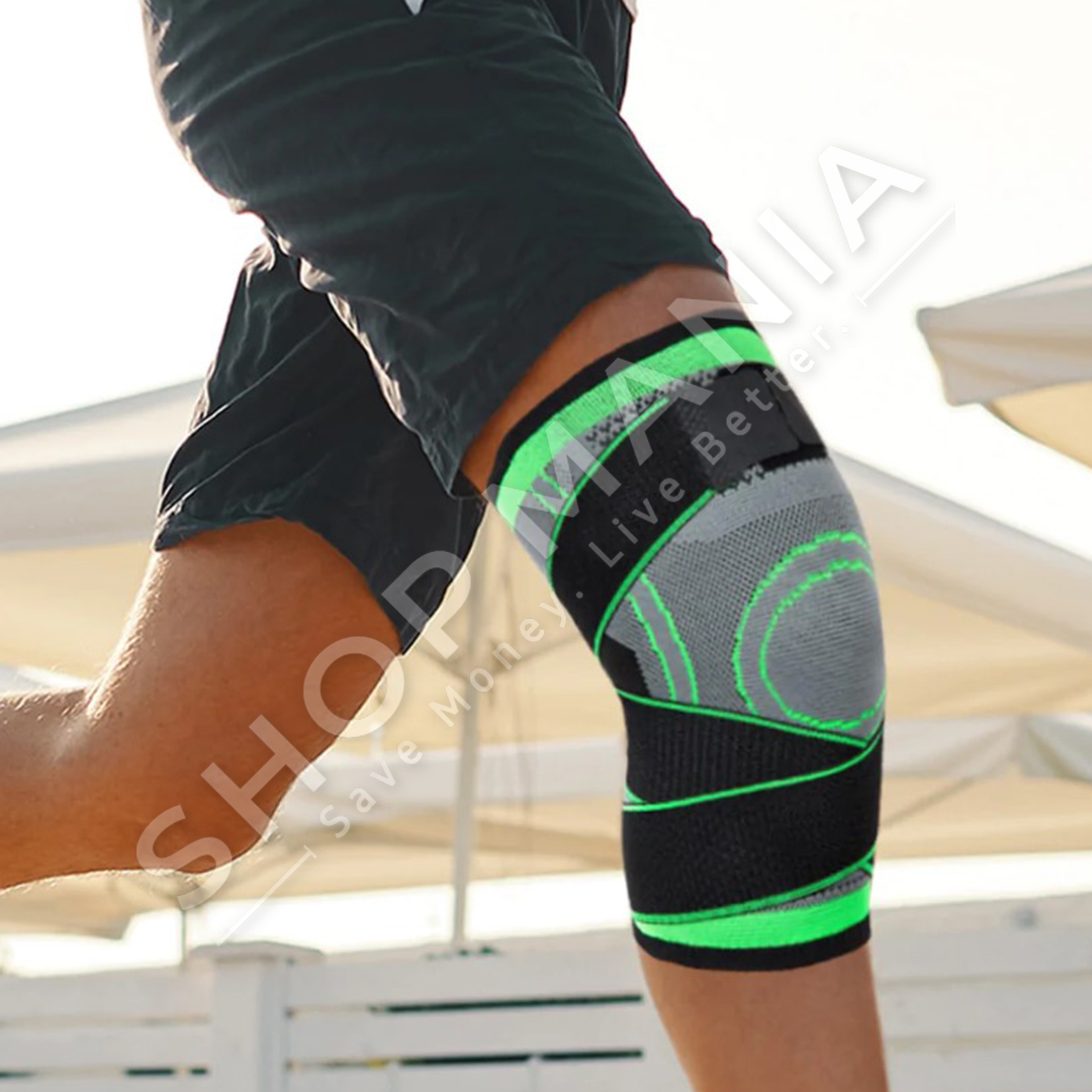 LIDHESE PER GJURIN "3D WEAVING KNEE BRACE SUPPORT PROTECT BREATHABLE RUNNING"