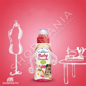 SAN BENEDETTO - UJE ME KAMOMIL & LULESHTRYDHE "BABY "- 250ML