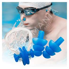 INTEX - SET TAPASH VESHI & HUNDE PER NOT +8VJEC "EAR PLUGS & NOSE CLIP SET" - 55609