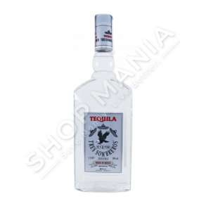 TRES SOMBREROS SILVER - TEKILA - 1L, 38% VOL.
