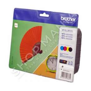 BROTHER - MULTIPACK NGJYRË E ZEZË/NGJYRË E KALTËR/NGJYRË MAGENTA/NGJYRË E VERDHË LC129XLVALBPDR LC-125 XL/LC-129 XL 4 KARTUÇA ME BOJË: BK+C+M+Y