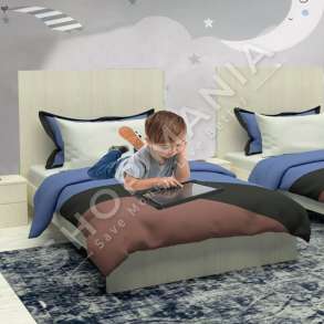 KREVAT I THJESHTE PER FEMIJE 90X190CM - A063-KRV