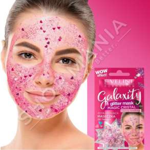 EVELINE COSMETICS - MASKE HIDRATUESE PER FYTYREN "GALAXITY - GLITTER"