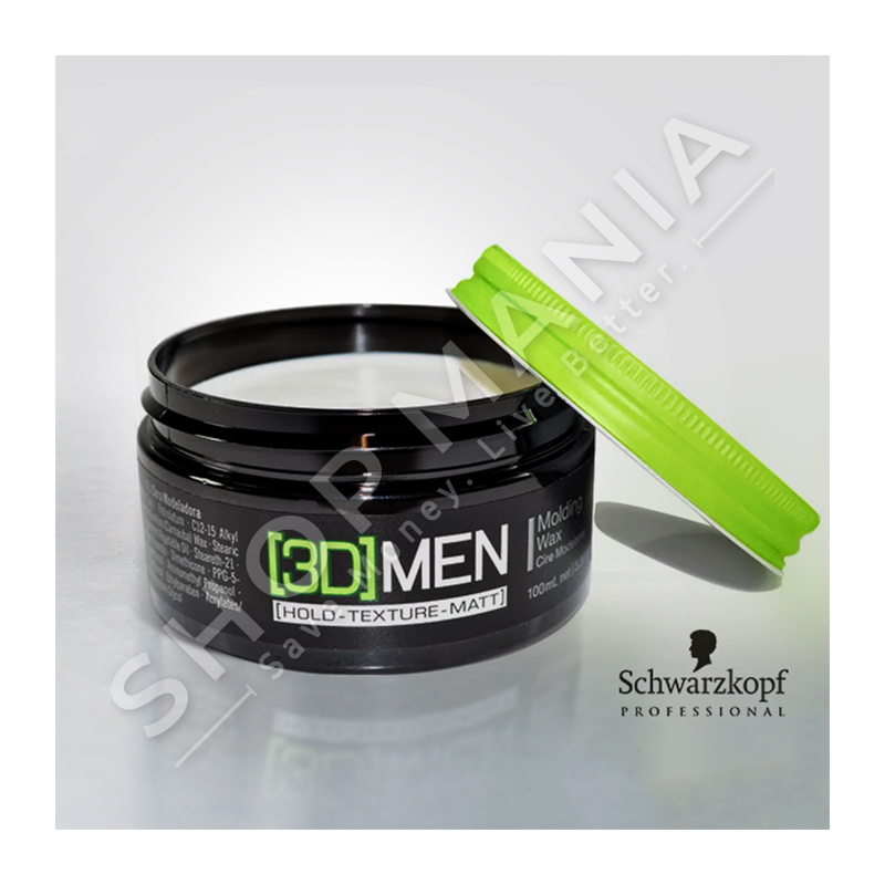 SCHWARZKOPF - 3D MEN MOLDING WAX 100ml
