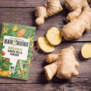 HEALTH & HEATHER - CAJ ME GINGER 100% ORGANIK 40G - 15060123607496