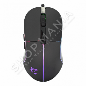 WHITE SHARK - MOUSE OPTIK GAMING "WARLOCK BLACK RGB" - GM-5010