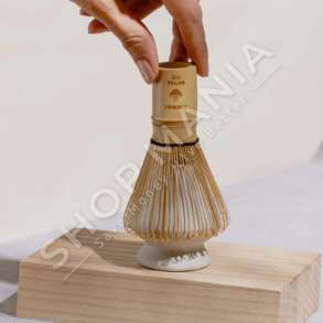 MBAJTESE MIKSERI PREJ QERAMIKE "BAMBOO WHISK HOLDER"