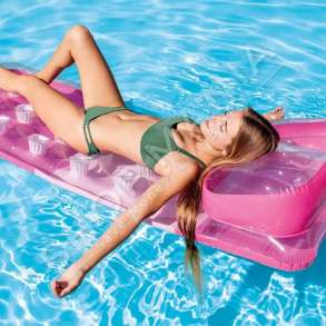 INTEX - DYSHEK PLAZHI 188X71CM "18-POCKET FASHION LOUNGES" - 58890NP