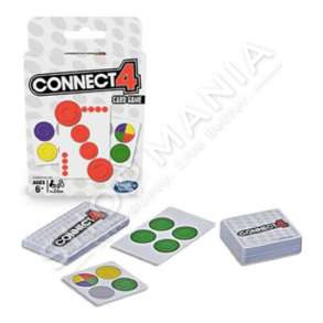 HASBRO - LOJE ME LETRA +6VJEC "PLAYING CARDS CONNECT 4" - 5010993645817