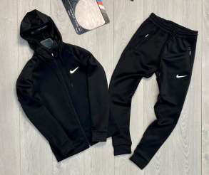 KOSTUM ME BLUZE ME ZINXHIR, KAPUC DHE TUTA "NIKE" LK-131