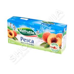 VALFRUTTA - LENG PJESHKE "TETRAPAK" - 3 x 200ML
