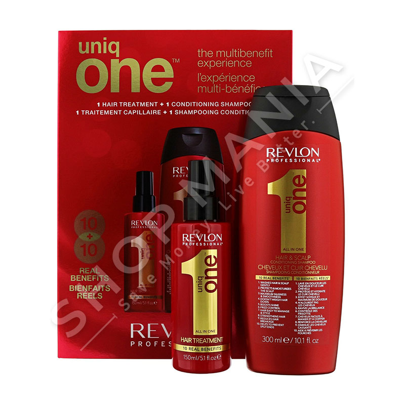 REVLON - SET UNIQ ONE SHAMPO 300ml + MASKE 150ml