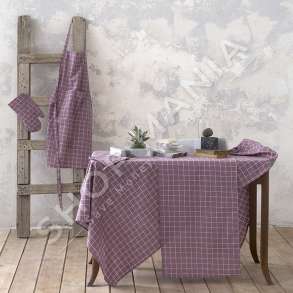 MBULESE TAVOLINE 100% PAMBUK "AGNES" - 150X190CM