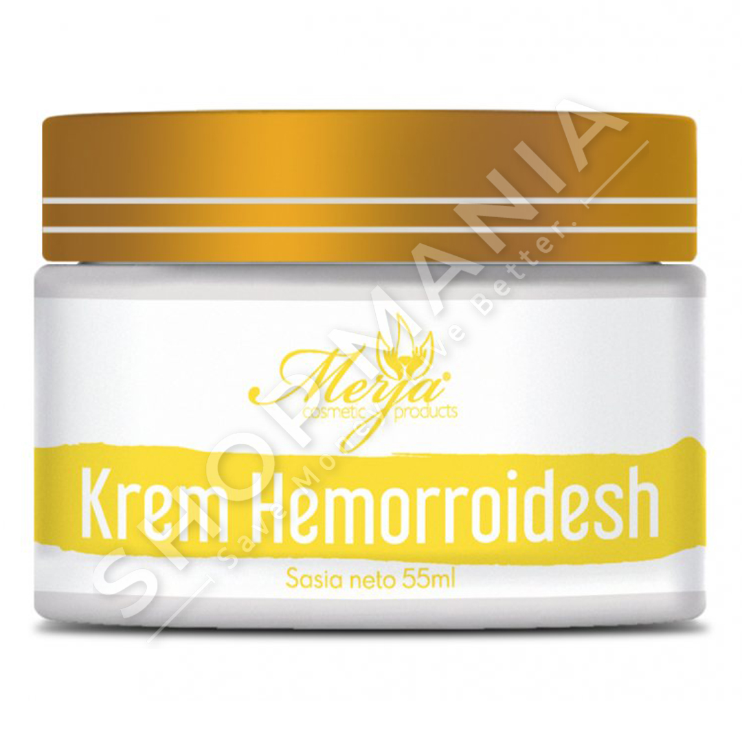 MERJA - KREM PER TRAJTIMIN E HEMORROIDEVE "100% BIO-NATYRAL" - 55ML
