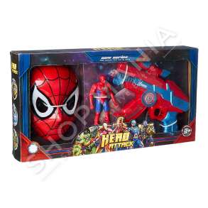 MASKE; PISTOLETE & FIGURE SPIDERMAN +3 VJEC "AVENGERS HERO ATTACK SPIDERMAN" - WL3063