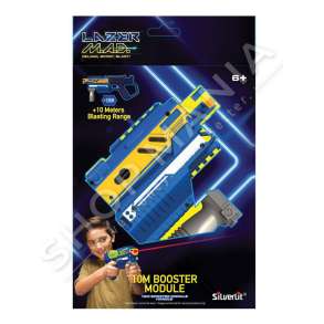 SILVERLIT - PISTOLETE ME LAZER +6VJEC "LAZER MAD SUPER BLASTER KIT" - 8027679066603