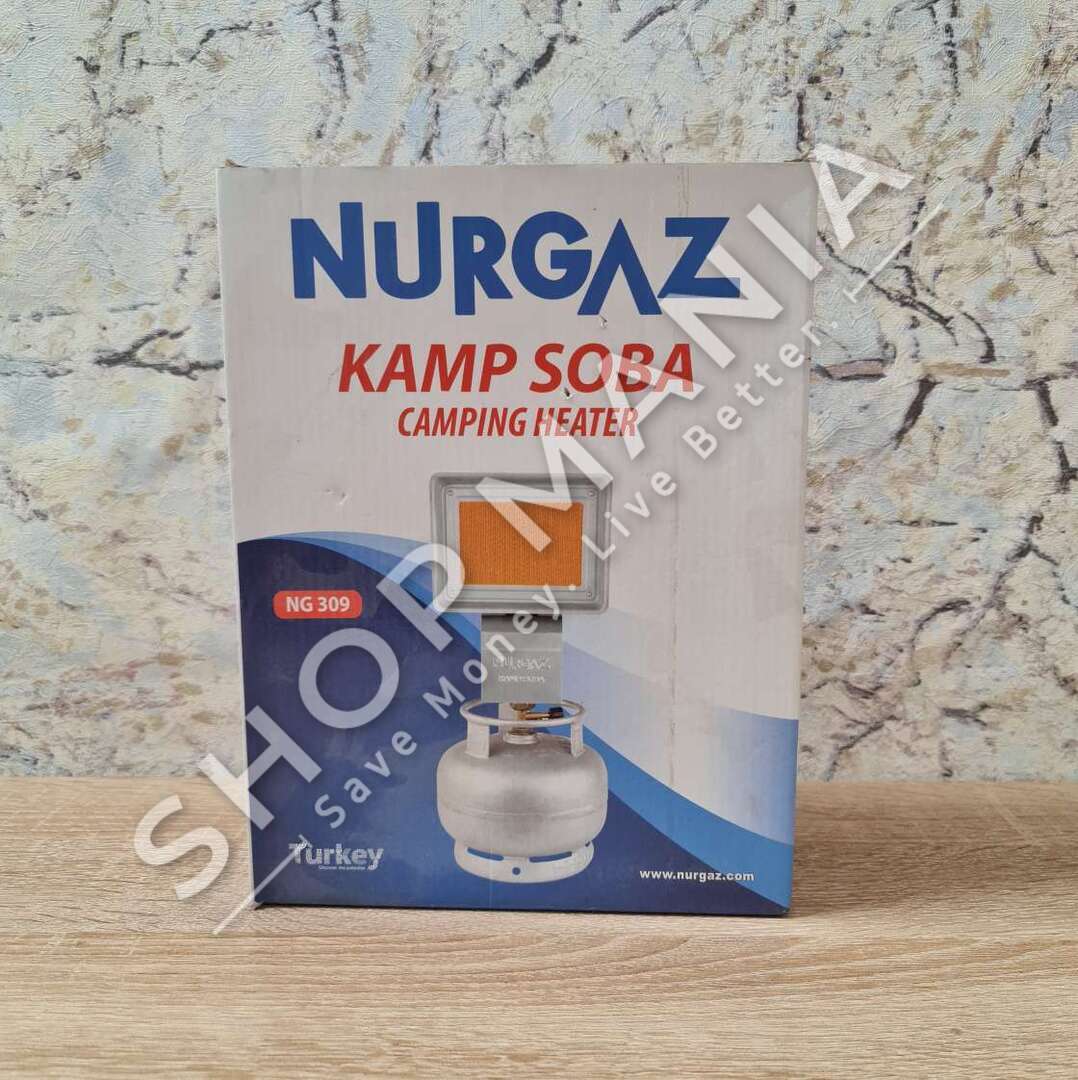 NURGAZ - NGROHESE ME GAZ 1500W "CAMPING STOVE" - NG 309-D