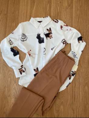 PANTALLONA KLASIKE ME PRERJE TE DREJTE ALD-17