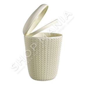 CURVER - KOSH TUALETI 6L "KNIT OASIS WHITE" - 3253920777003