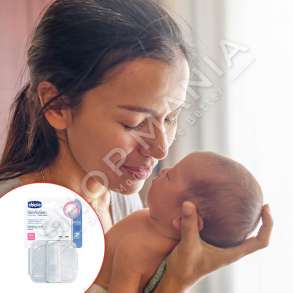 CHICCO - KOKE GJIRI SILIKONI - MEDIUM/LARGE, 2 COPE