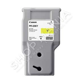 CANON - KARTUÇË ME BOJË NGJYRË E VERDHË PFI-206Y 5306B001AA 300ML