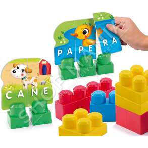 LISCIANI - CAROTINA BABY BLOCKS LA FATTORIA 2 IN 1